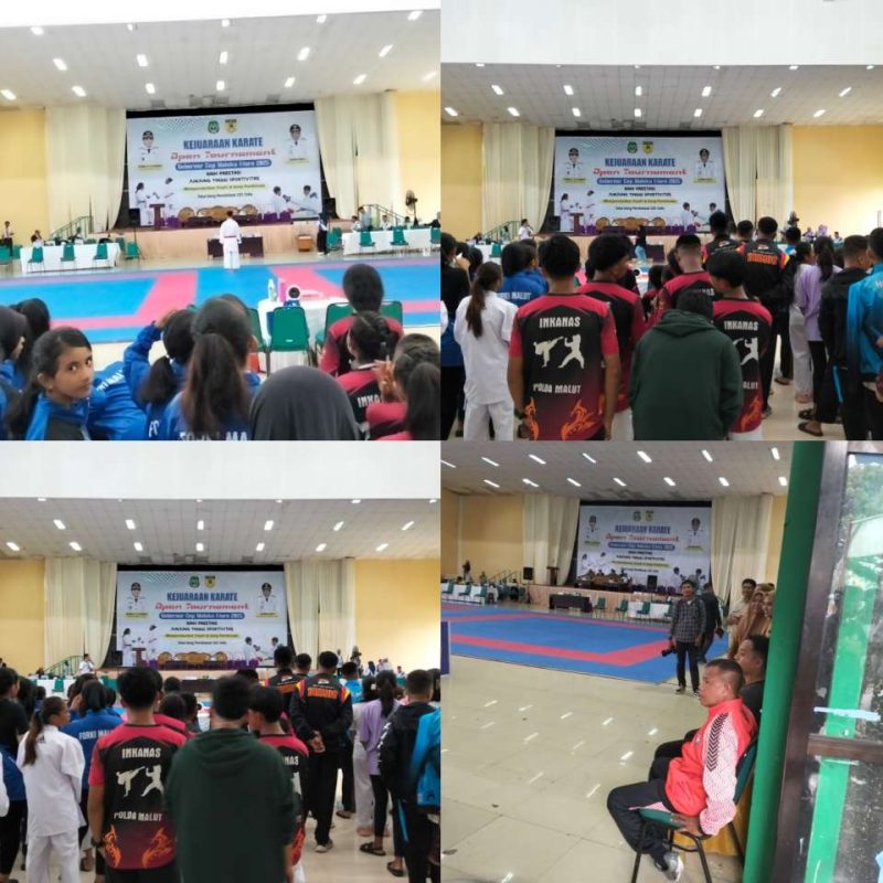 Kejuaraan karate Gubernur Cup Maluku Utara tahun 2025
