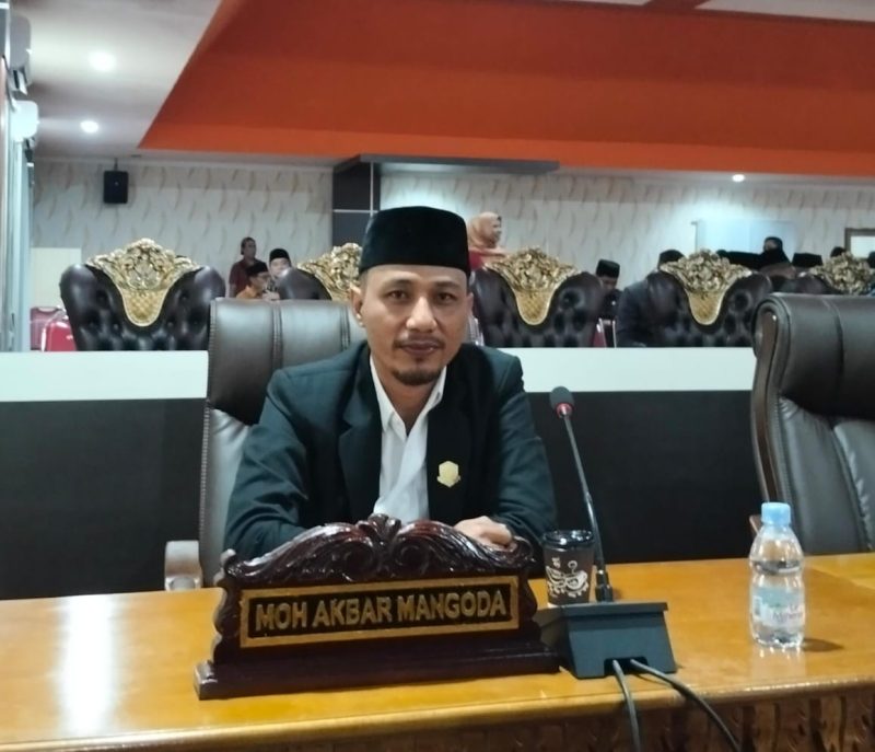 Ketua Fraksi KNN, DPRD Pulau Morotai, Akbar Mangoda