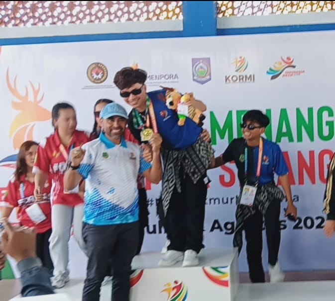 Kadispora Malut, Saifuddin Djuba bersama atlet ISDM 