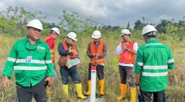 Verifikasi kawasan hutan tambang emas Gosowong (Foto Dok-NHM)