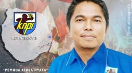 Ketua DPD KNPI Kota Ternate, Samar Ishak 