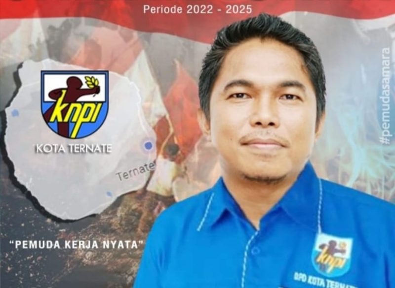 Ketua DPD KNPI Kota Ternate, Samar Ishak 