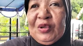 Rusni Ibrahim, salah satu penerima bantuan Sembako dari DPW PAN Malut 