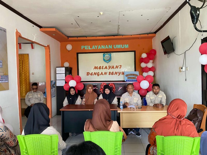 Rapat evaluasi penilaian lomba tingkat Kelurahan, 