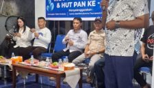 Ketwil DPW PAN Malut, saat sambutan pembukaan DorPAN
