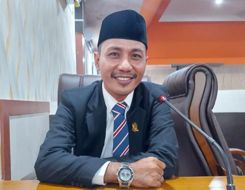 Ketua Fraksi KNN DPRD Pulau Morotai, Akbar Mangoda (PAN)