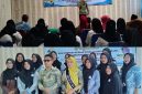 Sambutan Camat Pulau Ternate Gamlamo, saat pengukuhan pengurus Pokja Bunda PAUD 