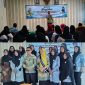 Sambutan Camat Pulau Ternate Gamlamo, saat pengukuhan pengurus Pokja Bunda PAUD 