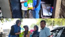 Bendahara DPD PAN Kota Ternate, serahkan bantuan sembako 
