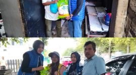 Bendahara DPD PAN Kota Ternate, serahkan bantuan sembako 