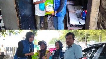Bendahara DPD PAN Kota Ternate, serahkan bantuan sembako 