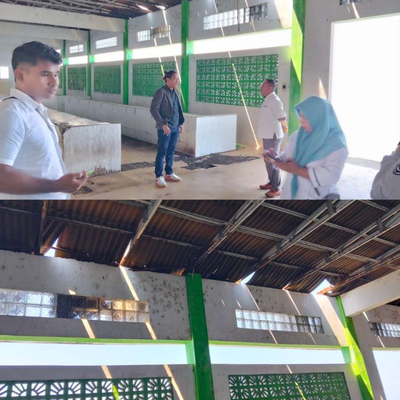 Anggota DPRD Kota Ternate, Fraksi PAN pantau kondisi Pasar Syariah 