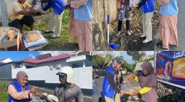 DPD PAN Kota Ternate, berbagai paket makan siap saji