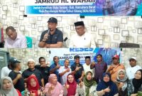 Ketua Fraksi API DPRD Malut, Jamrud H. Wahab, gelar reses di Moya