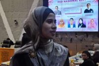 Ketua DPW Srikandi PP Malut, Nazlatan Ukhra Kasuba, B.HS