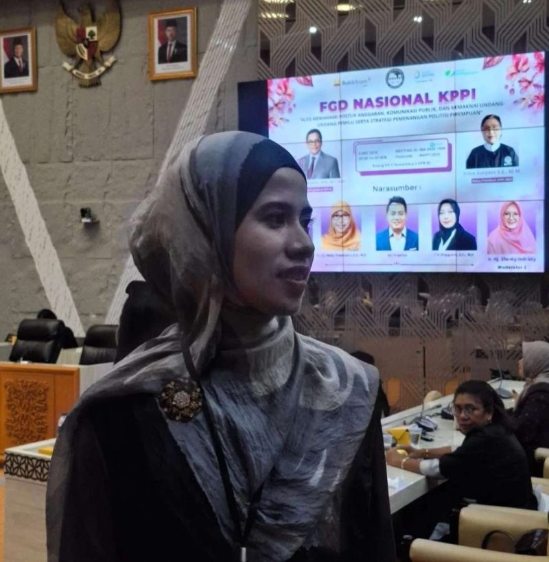Ketua DPW Srikandi PP Malut, Nazlatan Ukhra Kasuba, B.HS