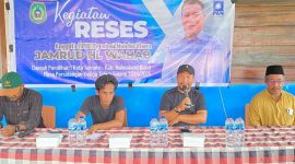 Anggota DPRD Malut, Jamrud H. Wahab, gelar reses di Kecamatan Ibu, Halbar