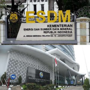 Kantor Kementerian ESDM dan kantor KKP RI