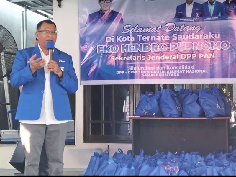 Ketwil PAN Malut, Dr. Kasman H. Ahmad, S.Ag., M.Pd.