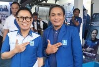 Foto bersama Sekjen DPP PAN, Eko Hendro Purnomo (kiri), Ketua DPD PAN Kota Ternate, (kanan).