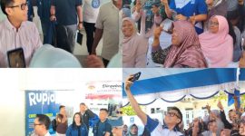 Warga Ternate menyambut hangat kedatangan Sekjen DPP PAN, Eko Hendro Purnomo 