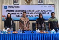 Pemerintah Kecamatan Pulau Ternate (Gamlamo) gelar rapat koordinasi bersama lurah se-Kecamatan Pulau Ternate 