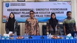 Pemerintah Kecamatan Pulau Ternate (Gamlamo) gelar rapat koordinasi bersama lurah se-Kecamatan Pulau Ternate 