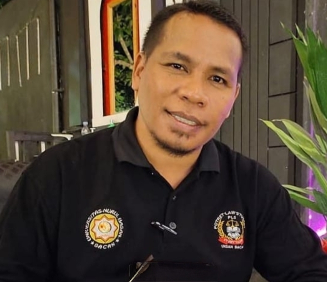 Ketua LSM Pembangunan Malut, Anas Kausaha, S.P,. S.H