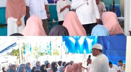 Ketwil PAN Malut Pimpin Langsung Sholawat Asyghil di giat Doa Bersama Anak Yatim 