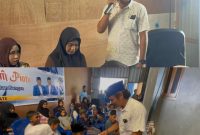 Doa bersama anak yatim sekaligus pemberian santunan oleh DPD PAN Kota Ternate 